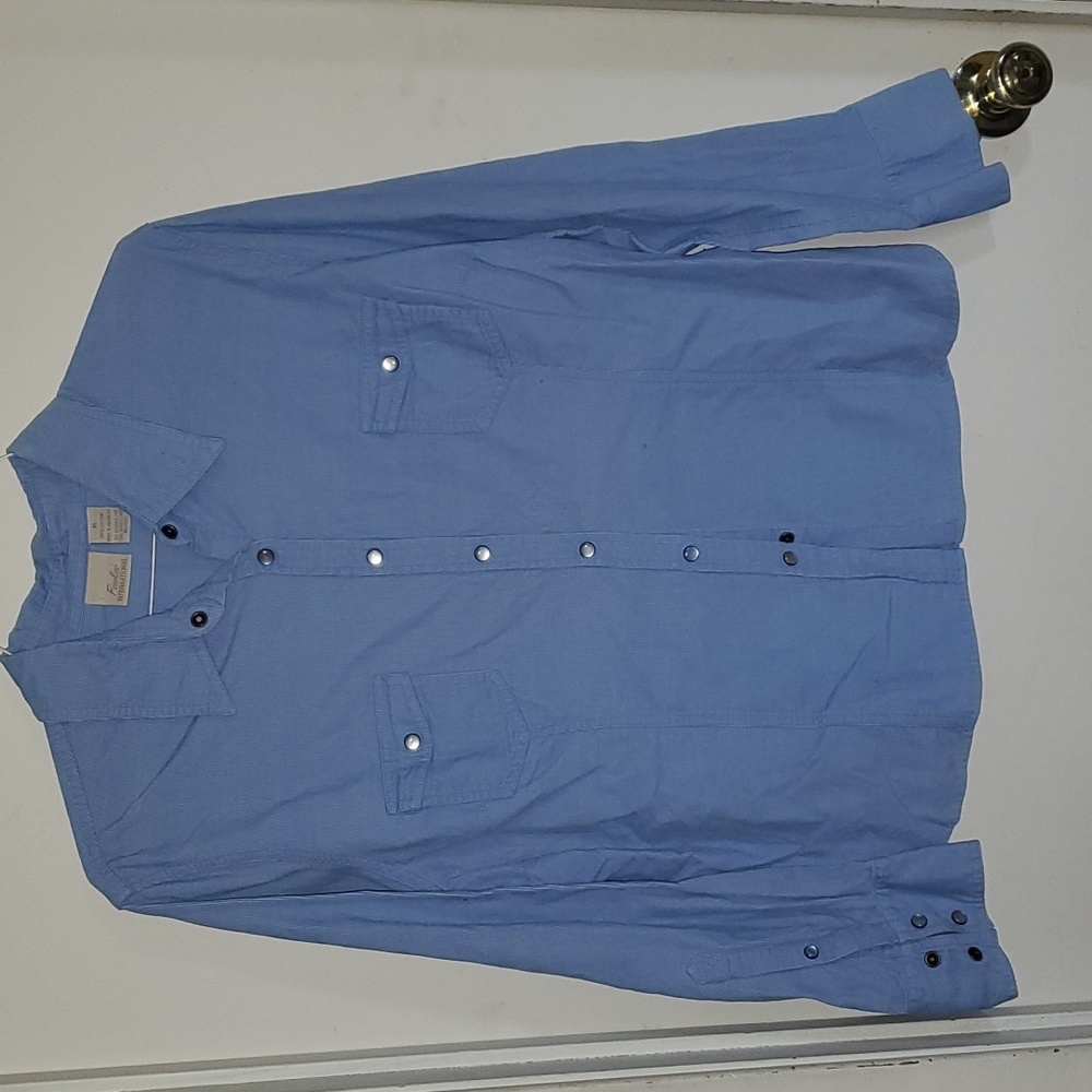 Fiorlini corduroy pearl snap shirt